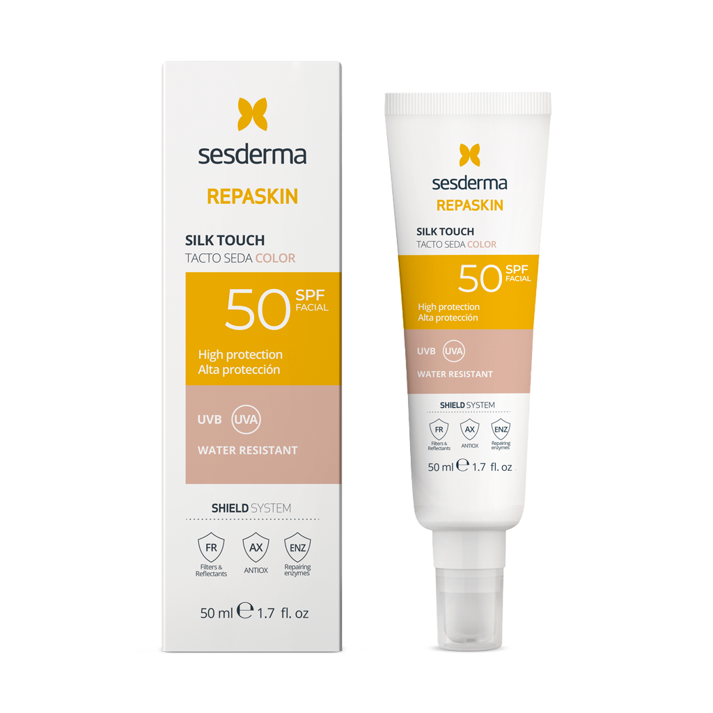 sesderma REPASKIN Tacto Seda Color SPF50 Precios de Black Friday