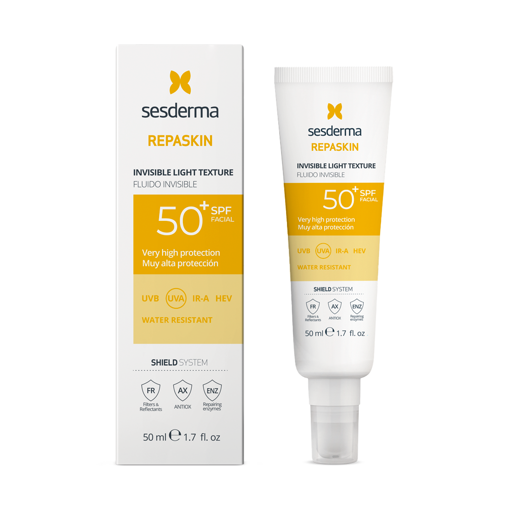 sesderma REPASKIN Fluido invisible SPF50+ Libre de impuestos
