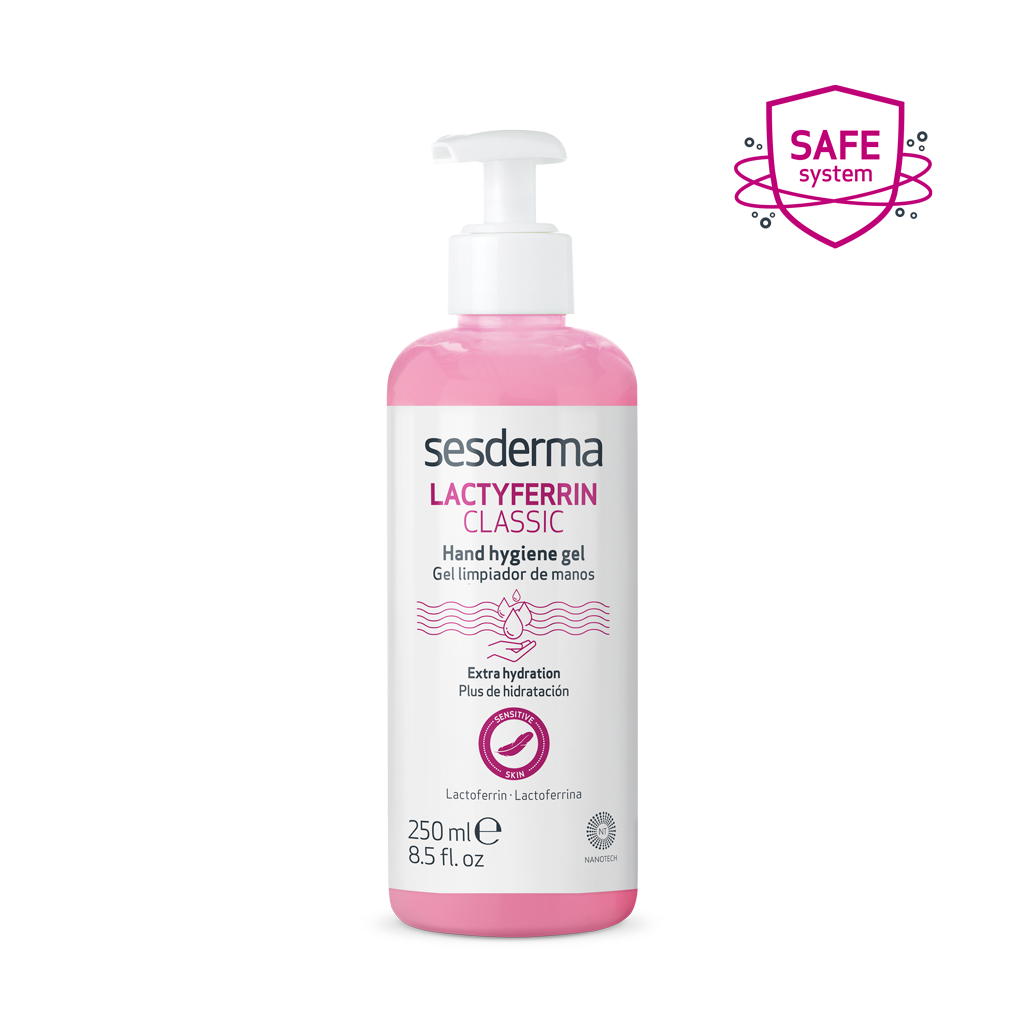 sesderma LACTYFERRIN CLASSIC Gel limpiador de Manos 250ml Promoción trimestral