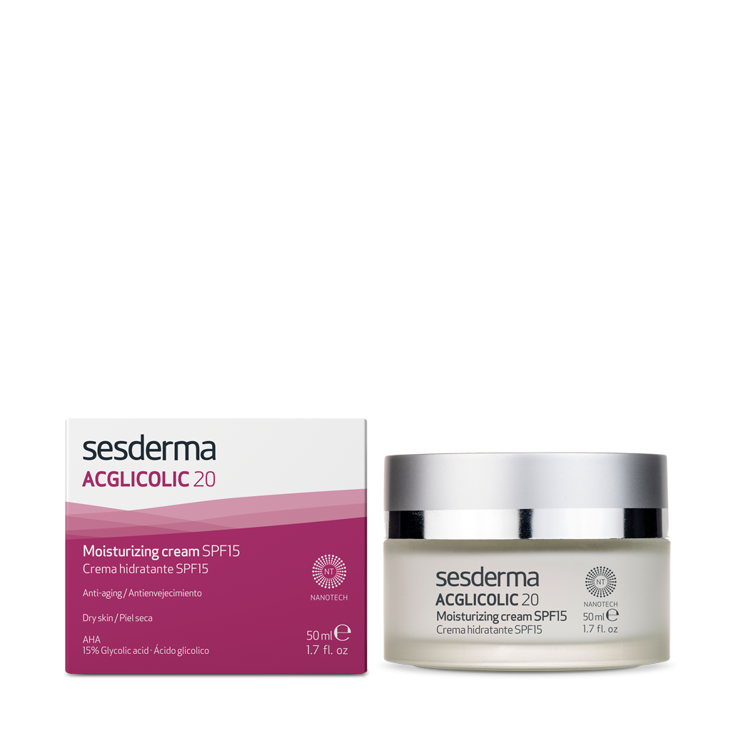 sesderma ACGLICOLIC 20 crema hidratante SPF 15 Outlet
