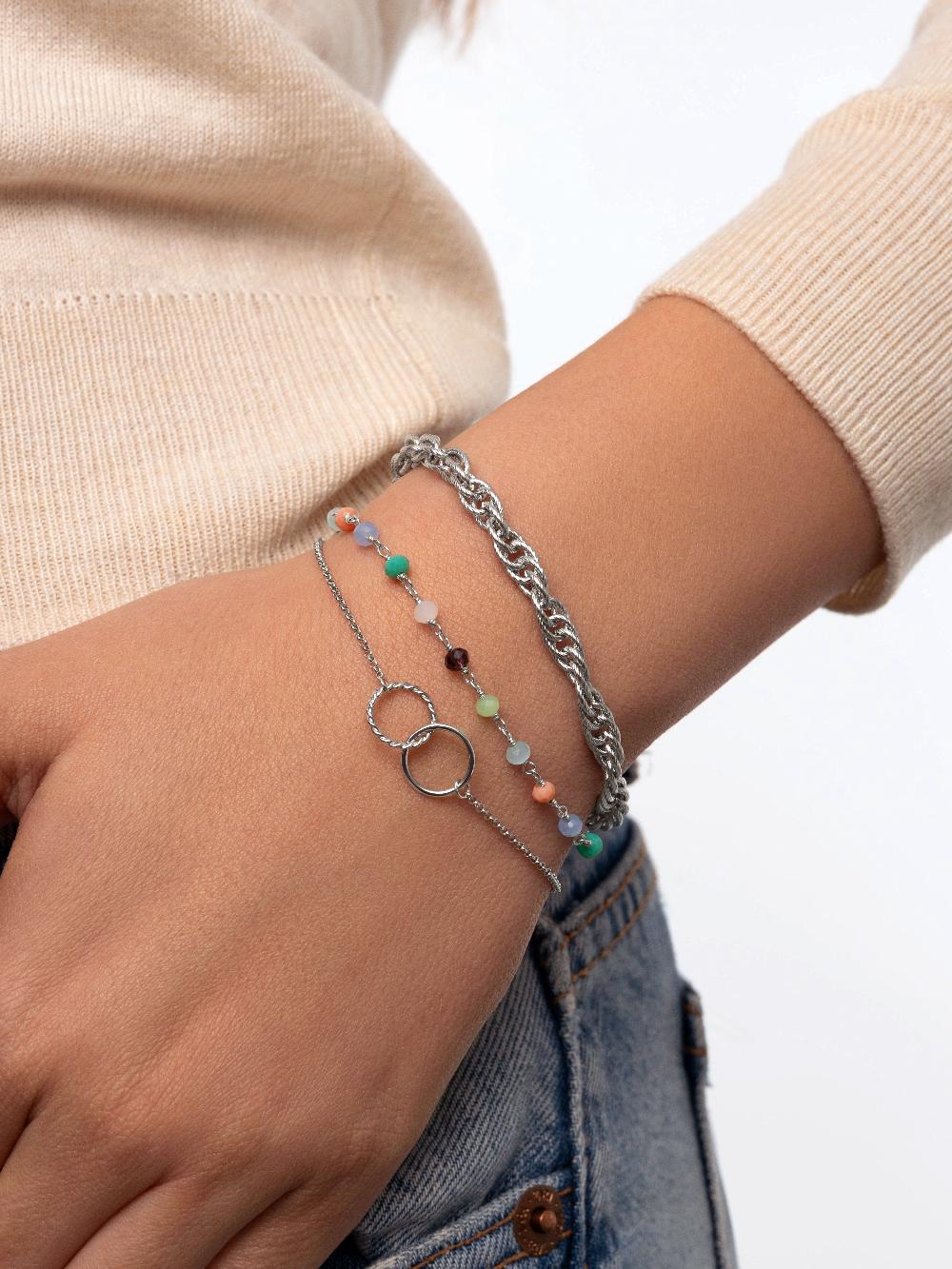 singularu Pulsera Crystals Colors Plata Precios de Black Friday
