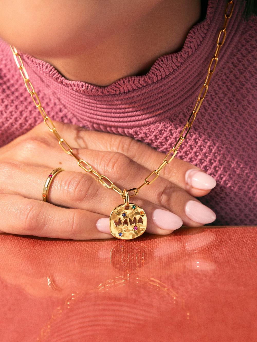 singularu Charm Mamá Baño Oro En línea