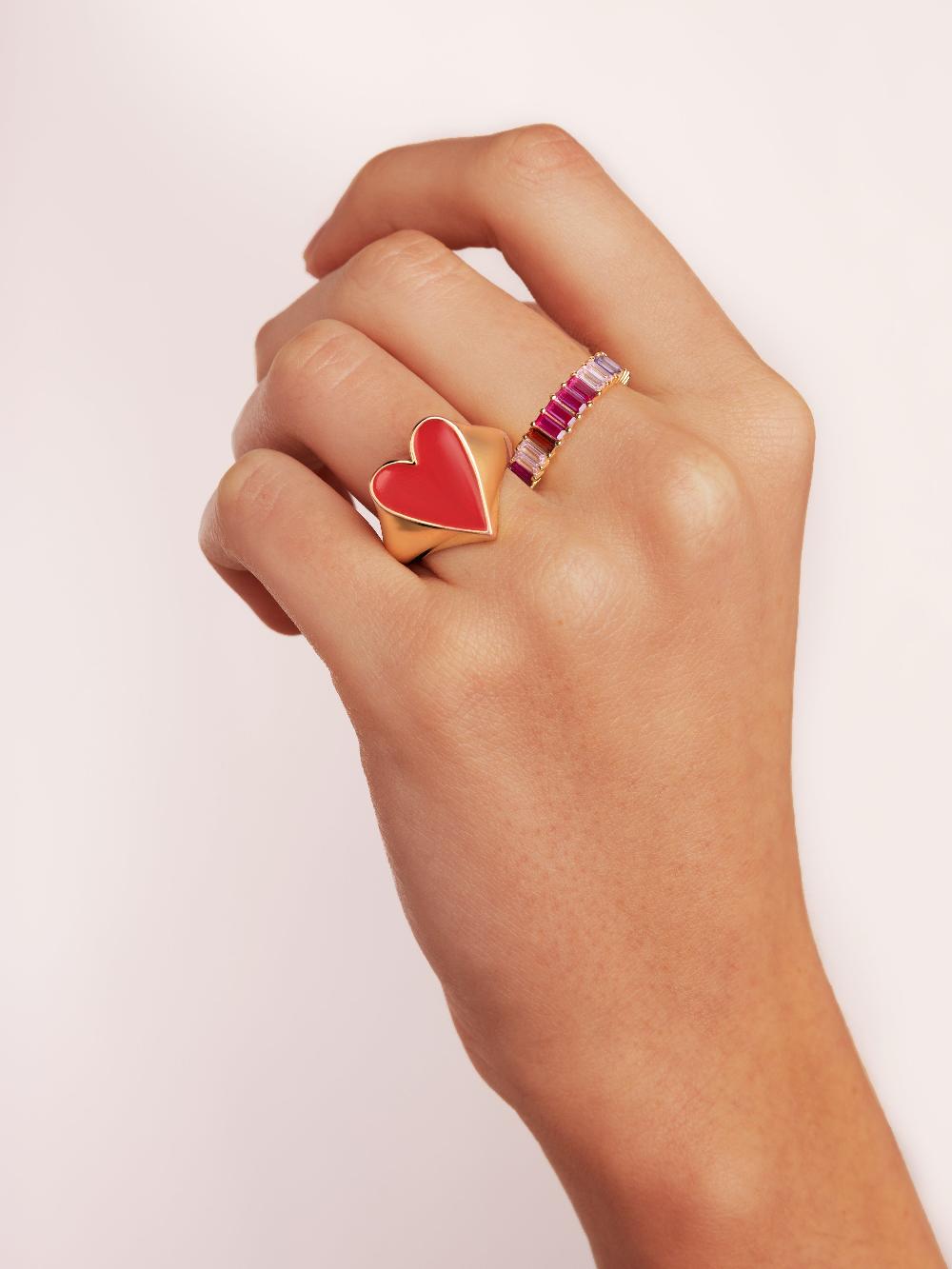 singularu Anillo Sia Berries Plata Baño Oro Oferta exclusiva