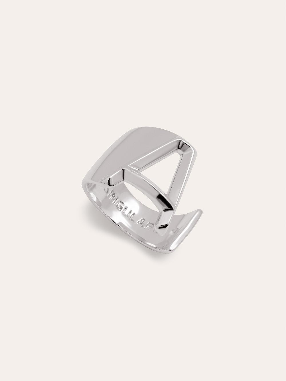 singularu Anillo Personalizado Letter Signet Ofertas