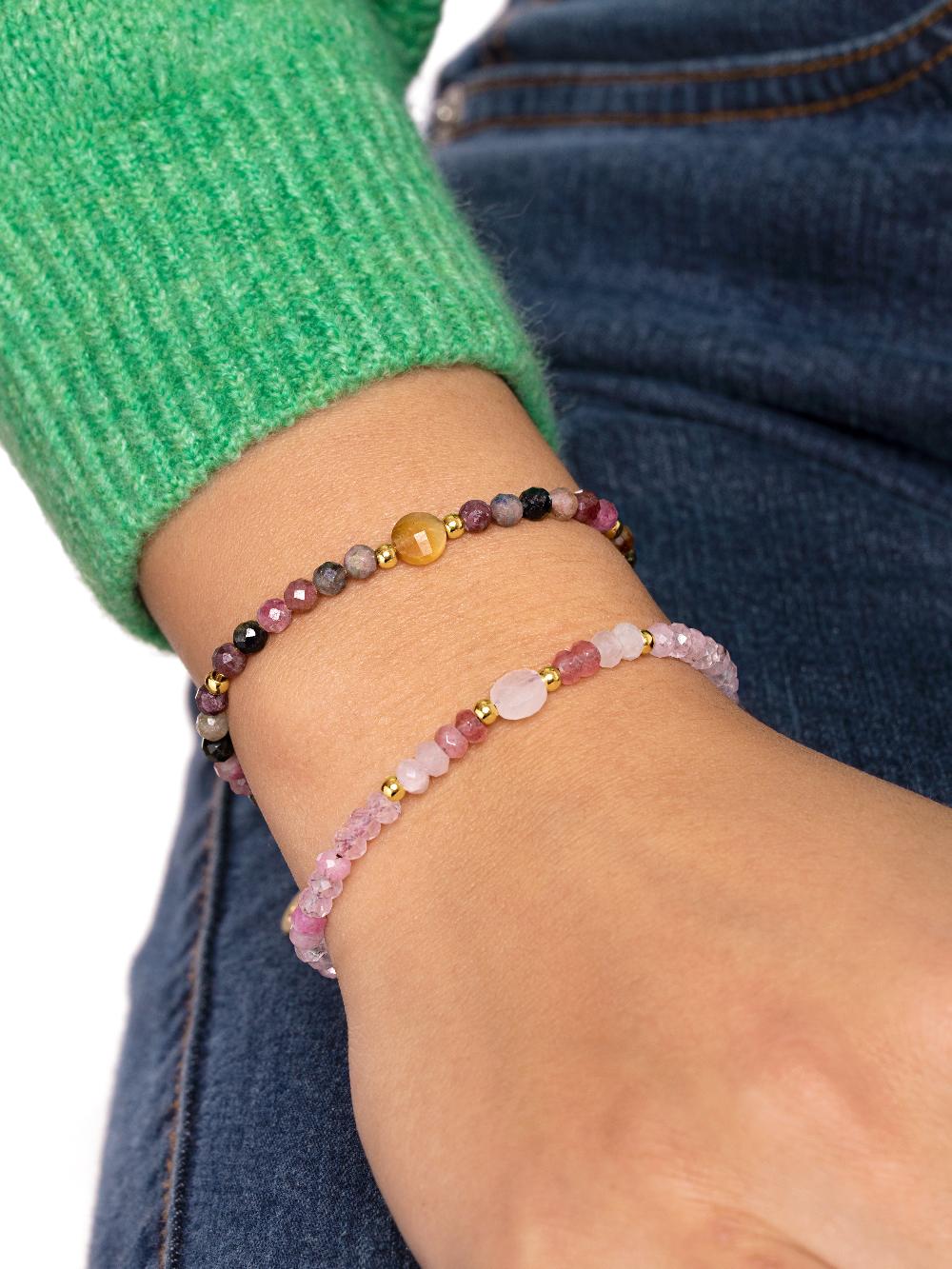 singularu Pulsera Amulet Cats Eye Acero Baño Oro Tienda de fábrica