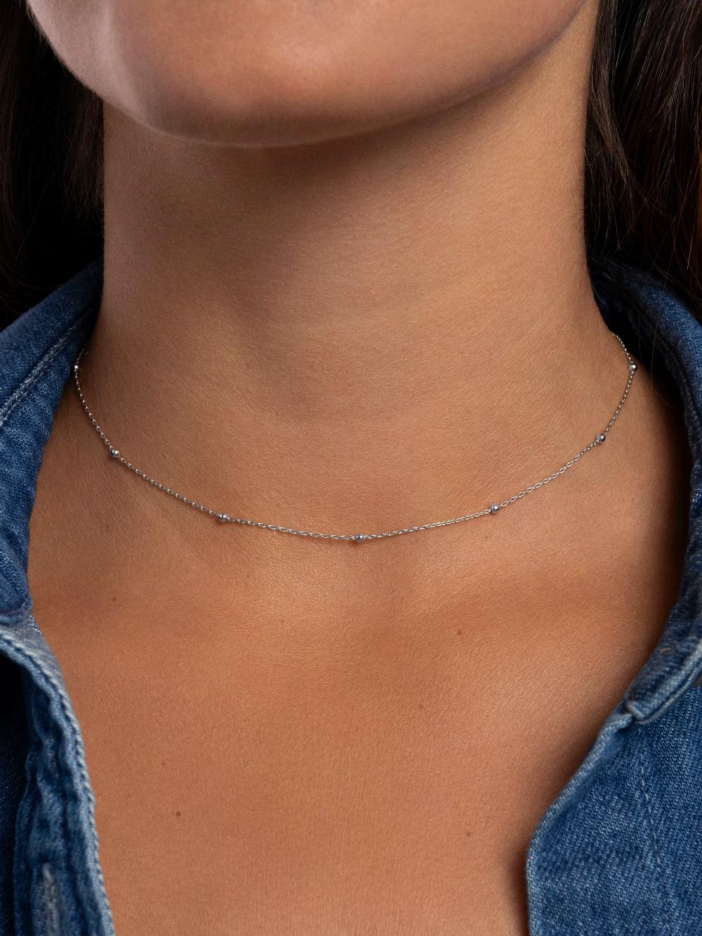 singularu Collar Dots Plata COMPRAR AHORA