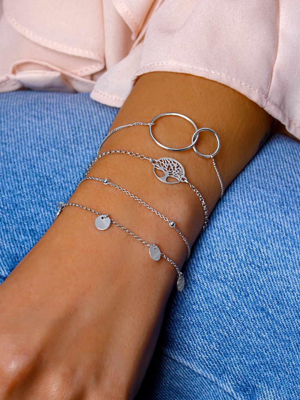 singularu Pulsera Dots Plata Superdescuento