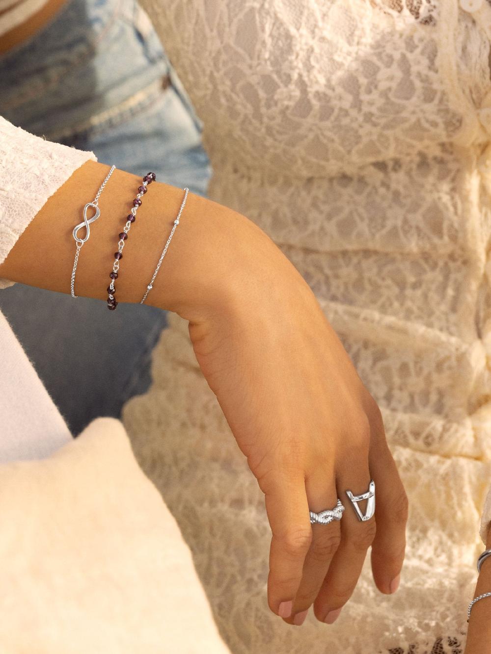 singularu Pulsera Infinito Plata Grandes descuentos