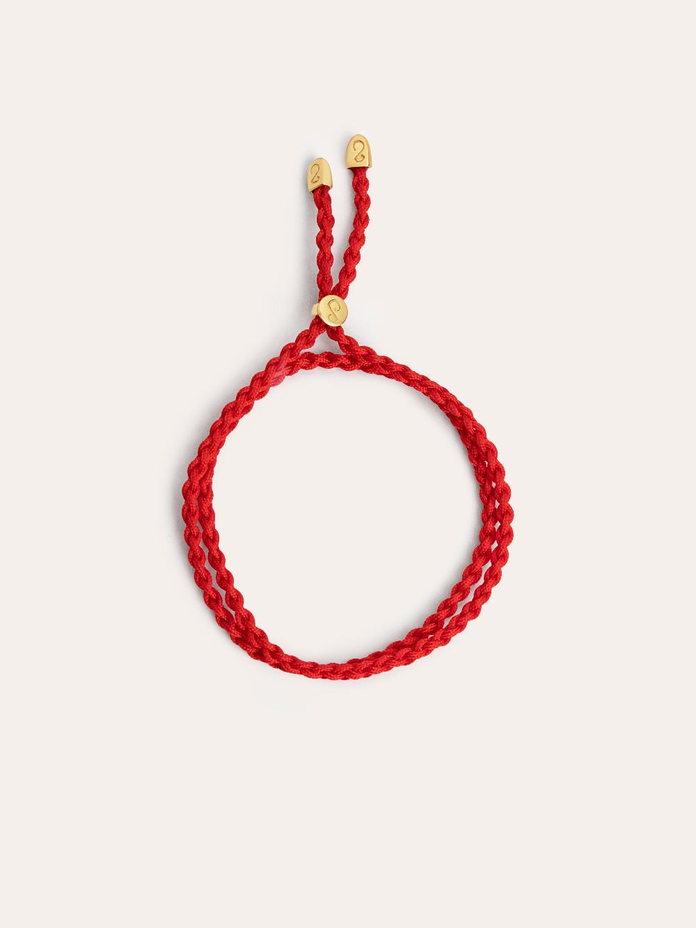 singularu Pulsera Personalizada Red Letters Plata Baño Oro Tienda de fábrica