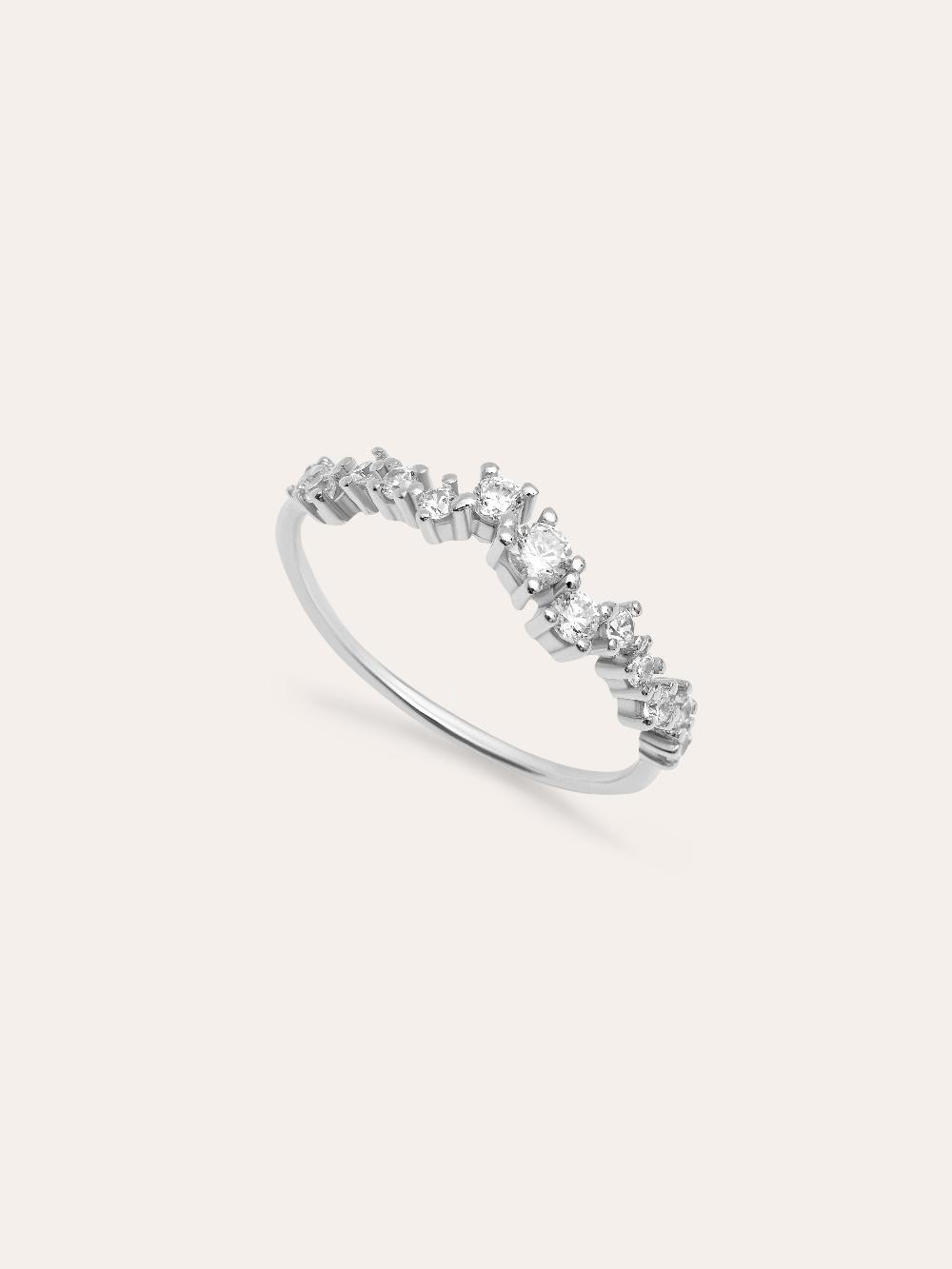 singularu Anillo Estellar Plata Rebajas baratas
