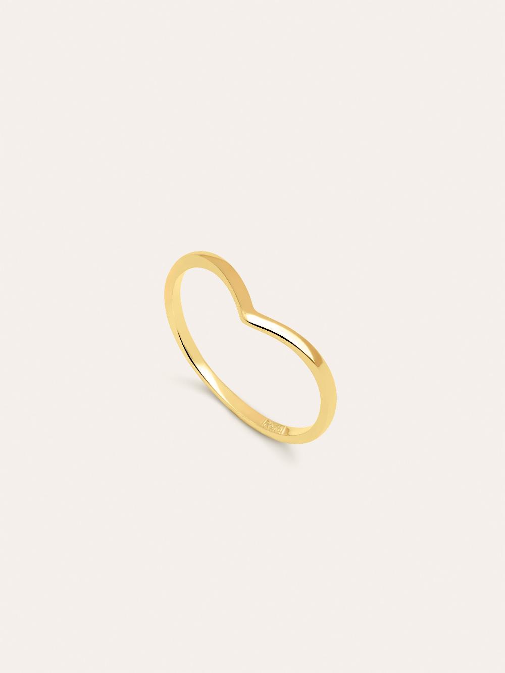 singularu Anillo Peak Plata Baño Oro Los más vendidos