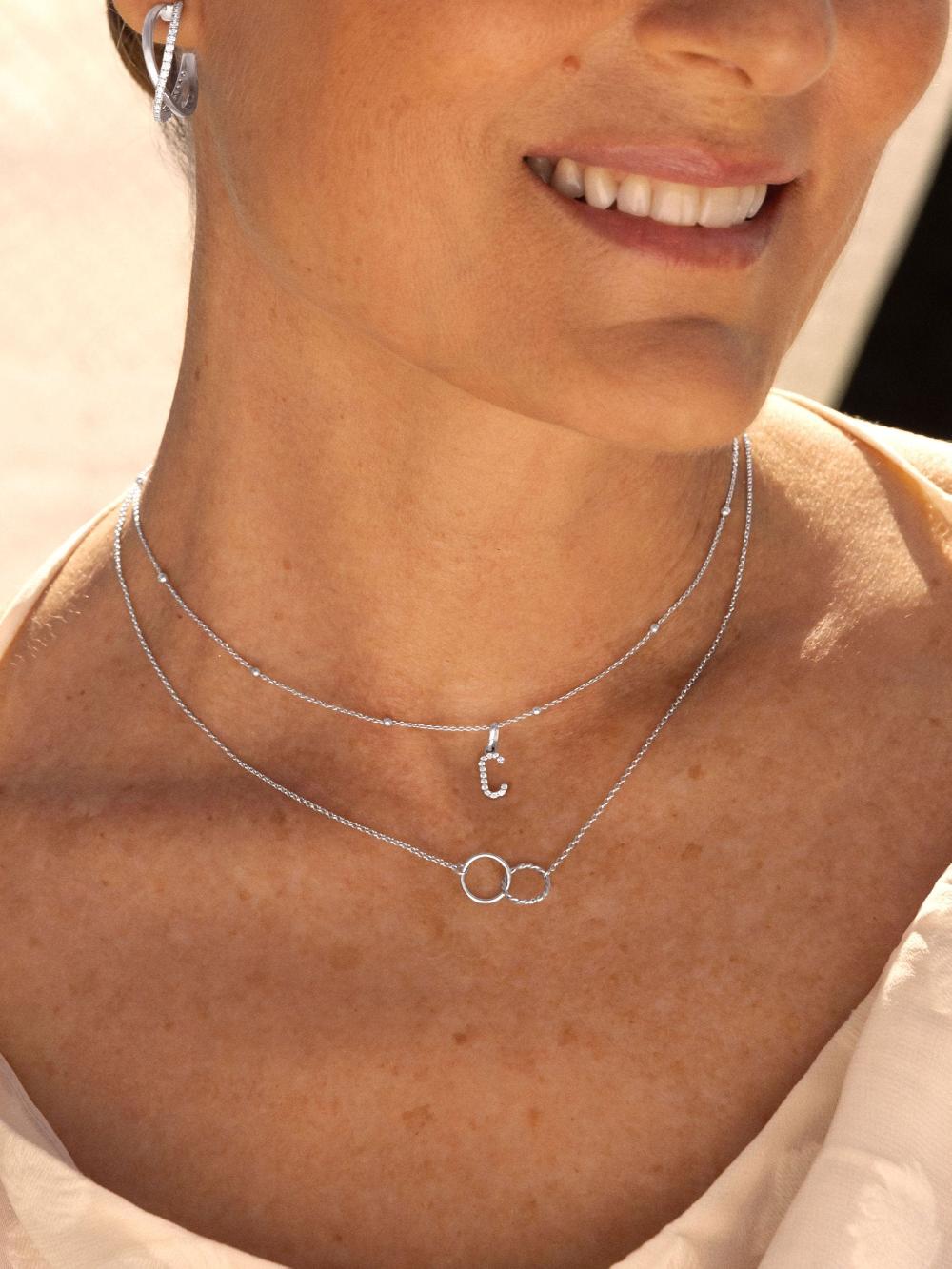 singularu Collar Circles Twist Tienda
