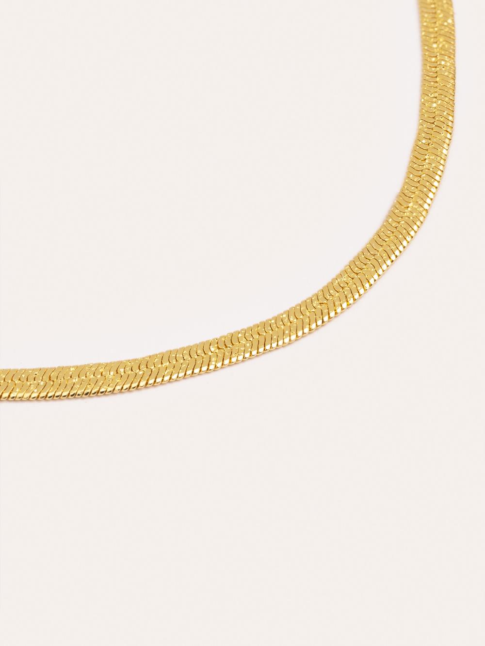 singularu Pulsera Lisse Sparkling Baño Oro Grandes descuentos