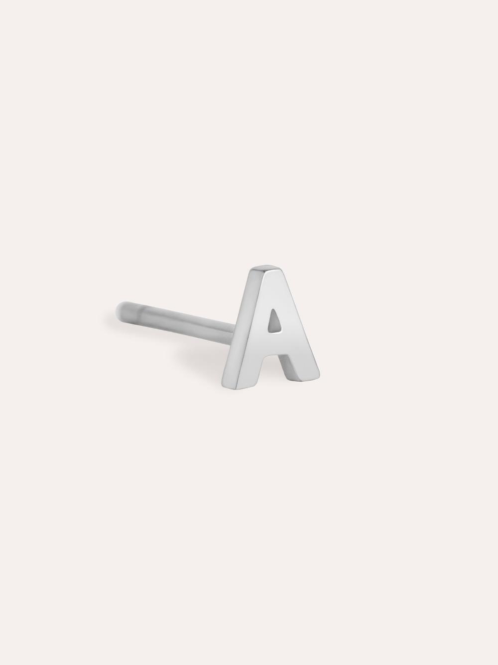 singularu Pendiente Suelto Letter Plata Ofertas especiales