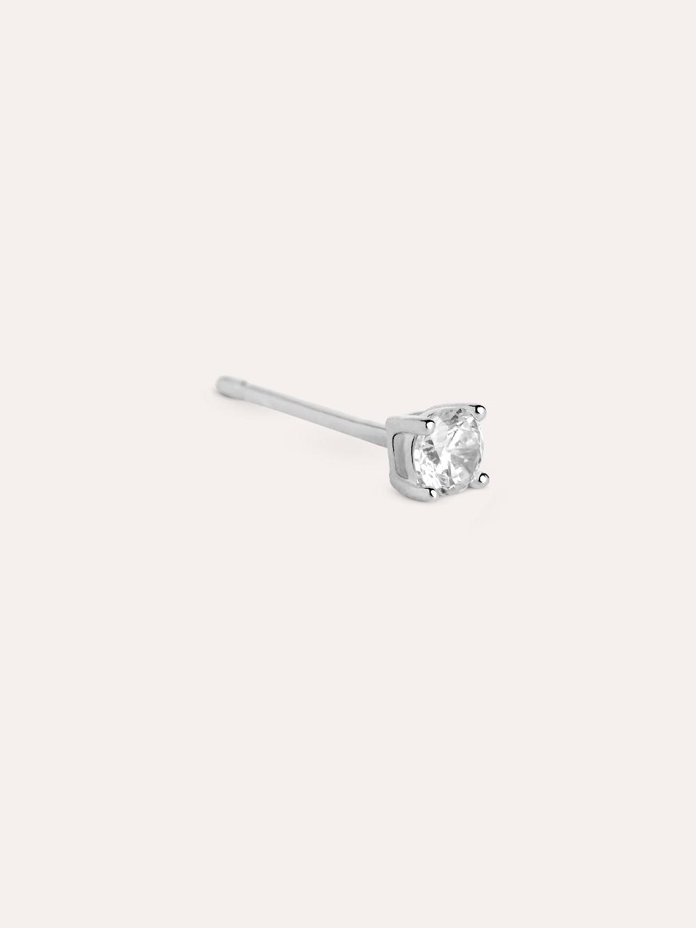 singularu Pendiente Suelto Mini Spark Plata Oferta especial de fábrica