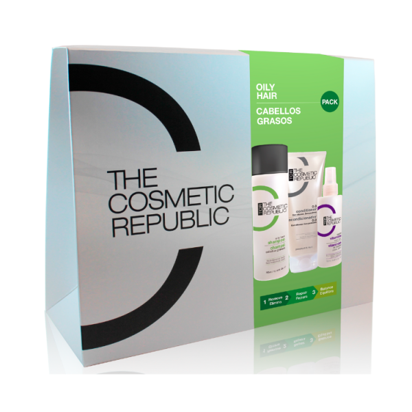the cosmetic republic Oily hair rescue pack Ventas relámpago