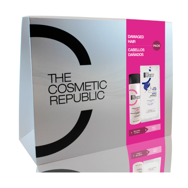 the cosmetic republic Damaged hair pack Descuento