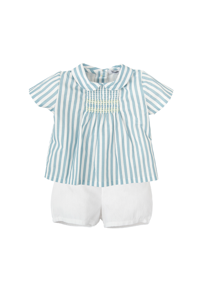 tiamia Conjunto niño m/c aureola Ahorra y exporta