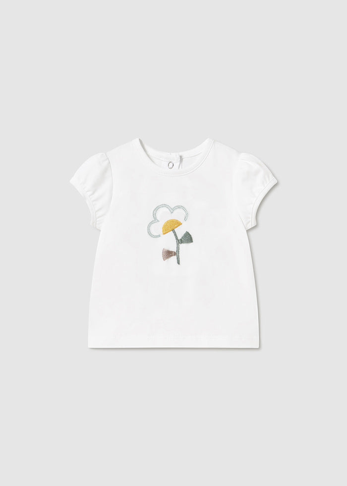 tiamia Chándal con camiseta flores recién nacida Últimos 3 días