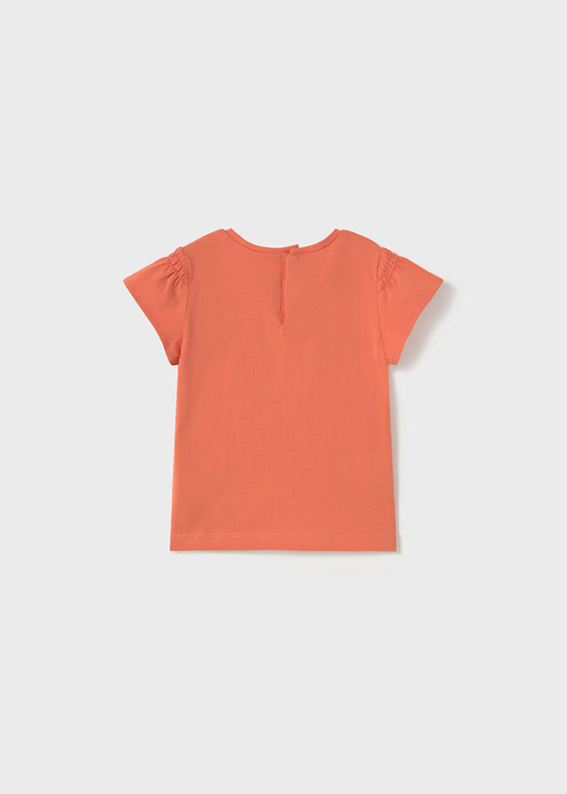 tiamia Camiseta m/c bordado bebé niña Últimos 2 días