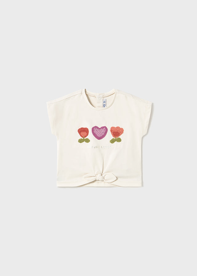 tiamia Camiseta m/c bebé niña Último día