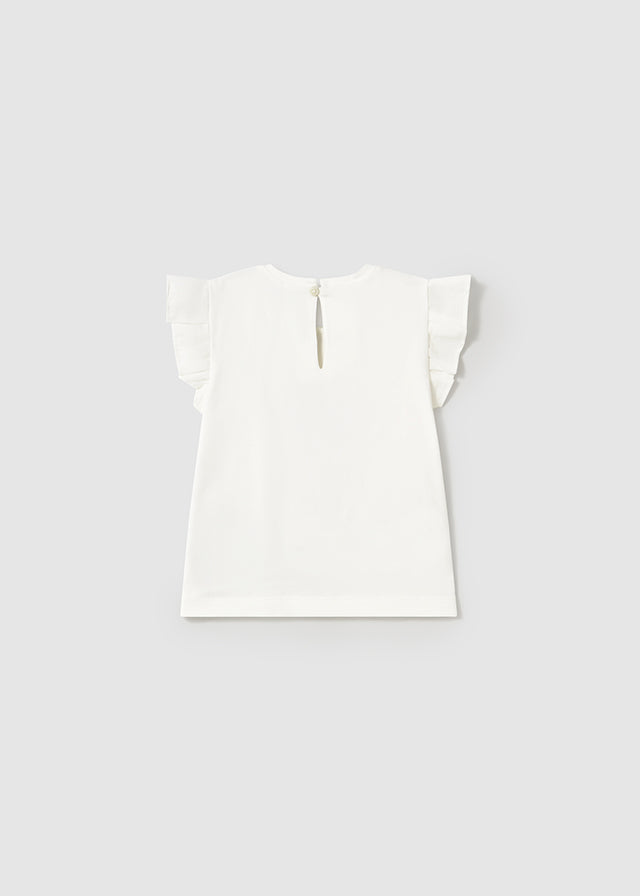tiamia Camiseta manga volante bebé Precio de fábrica