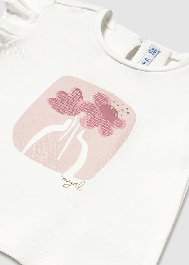 tiamia Camiseta manga volante bebé Precio de fábrica