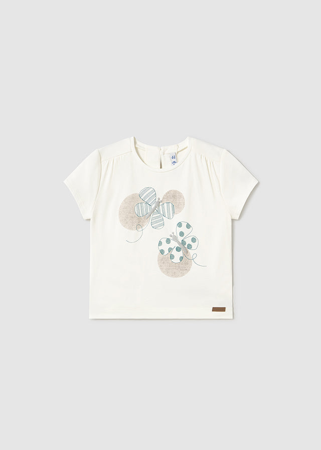 tiamia Camiseta m/c bebé niña Promoción por tiempo limitado
