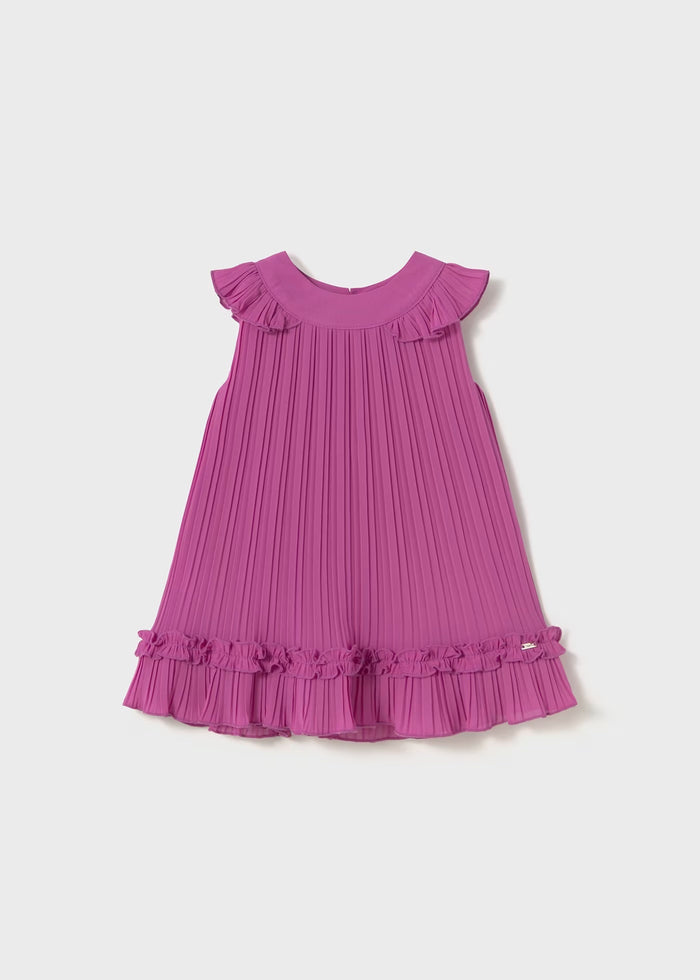 tiamia Vestido plisado gasa bebé