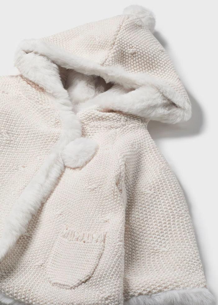 tiamia Chaqueta tricot con pelo recién nacida Los más vendidos