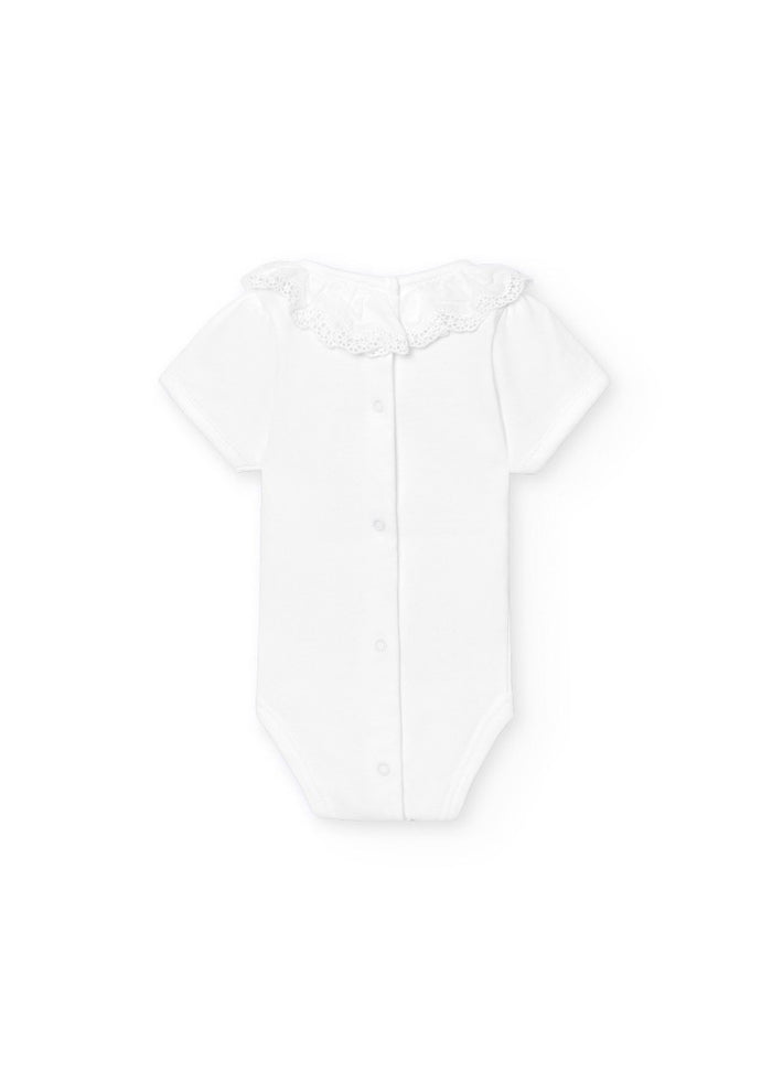 tiamia Body cuello volante bolillo Rebajas top