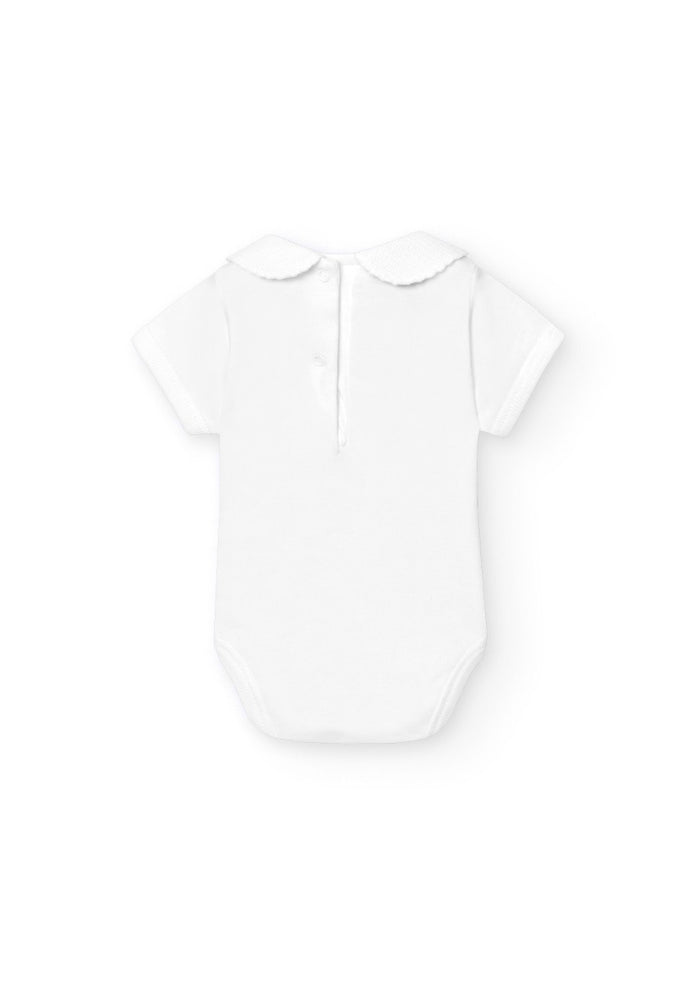 tiamia Body manga corta cuello bebé piqué COMPRAR AHORA