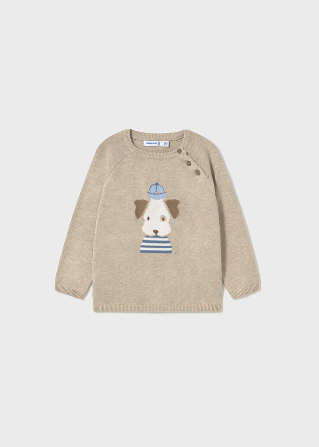 tiamia Jersey intarsia bebé niño