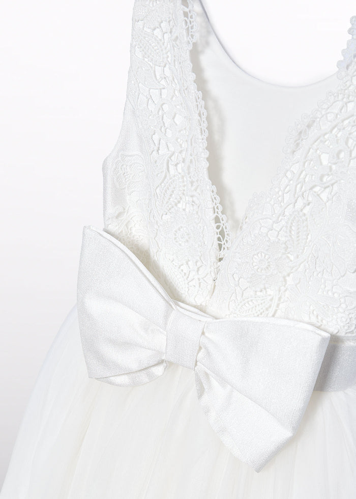 tiamia Vestido tul bordado niña Ahorra y exporta