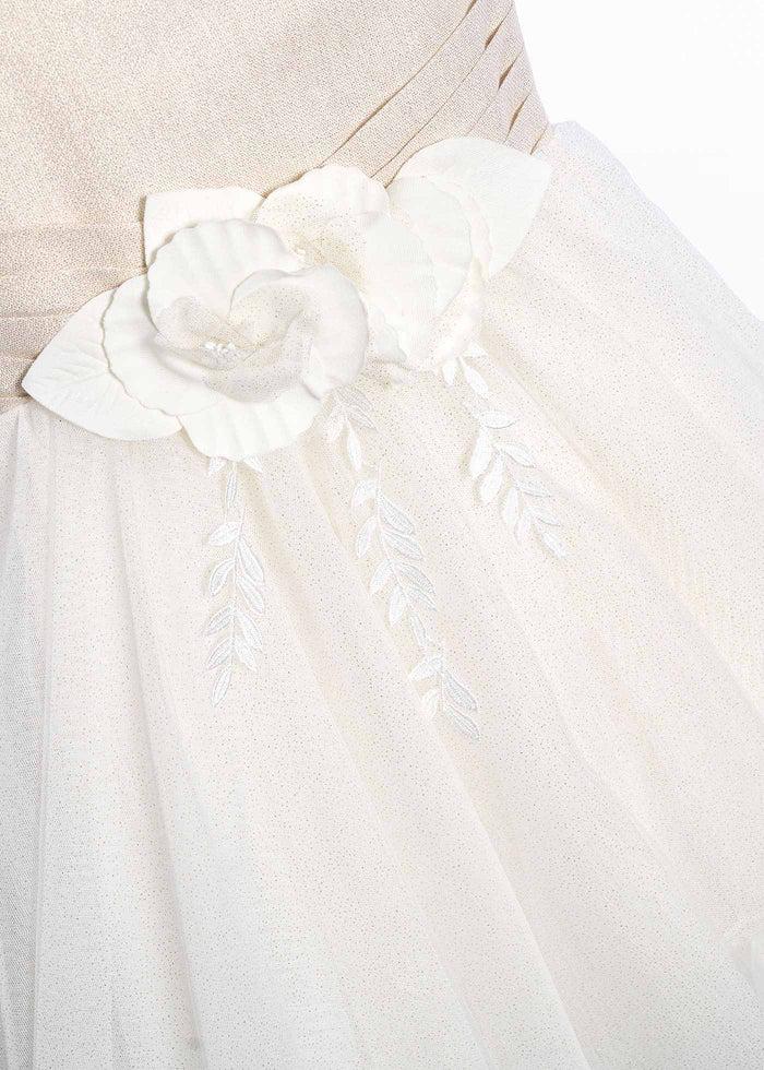 tiamia Vestido lino brillo niña En oferta