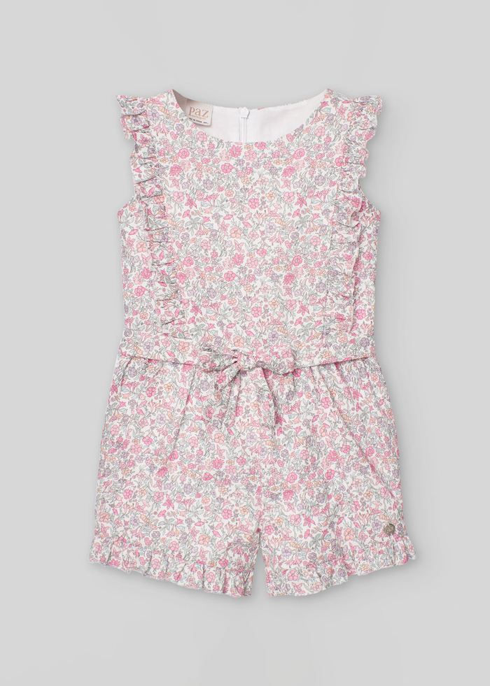 tiamia Mono corto flores clavel Rebajas