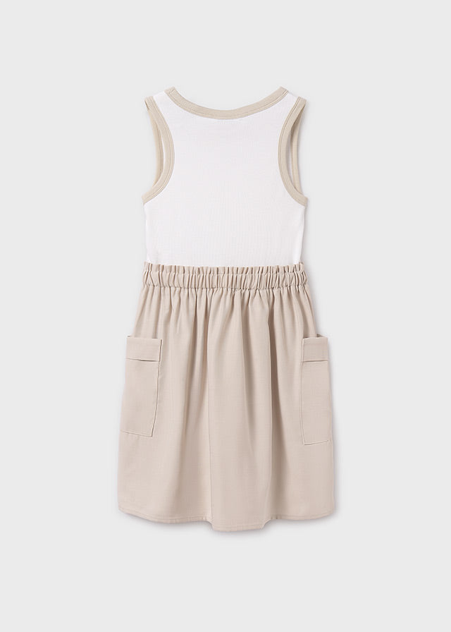 tiamia Vestido combinado cargo chica Gran oferta