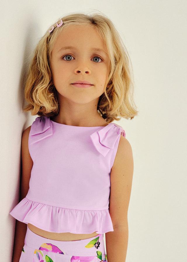 tiamia Top peplum niña
