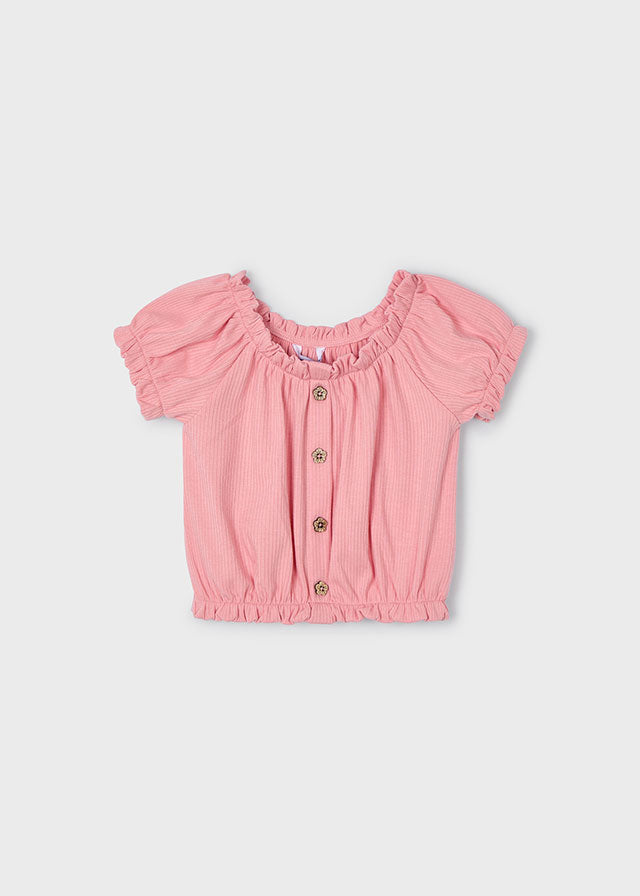 tiamia Top canalé niña Mejor oferta