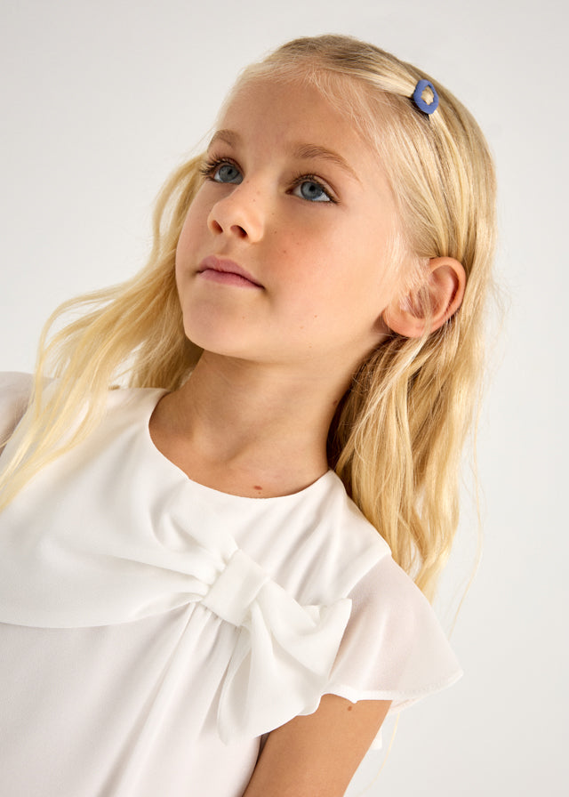 tiamia Bluson gasa lazo niña