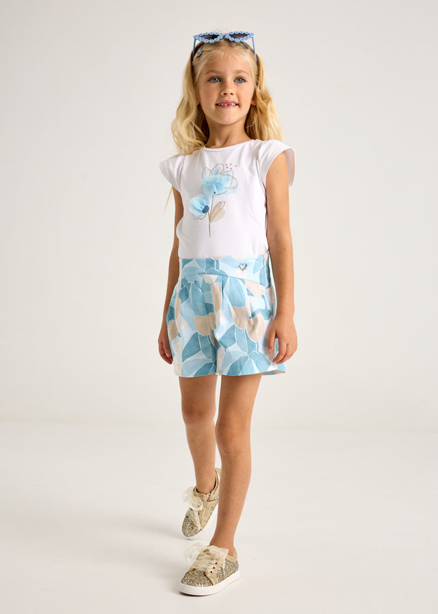 tiamia Falda pantalon estampado niña Solo hoy