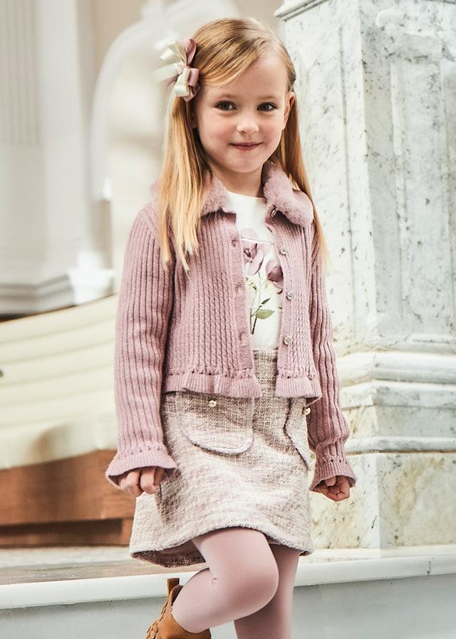 tiamia Falda pantalón tweed niña
