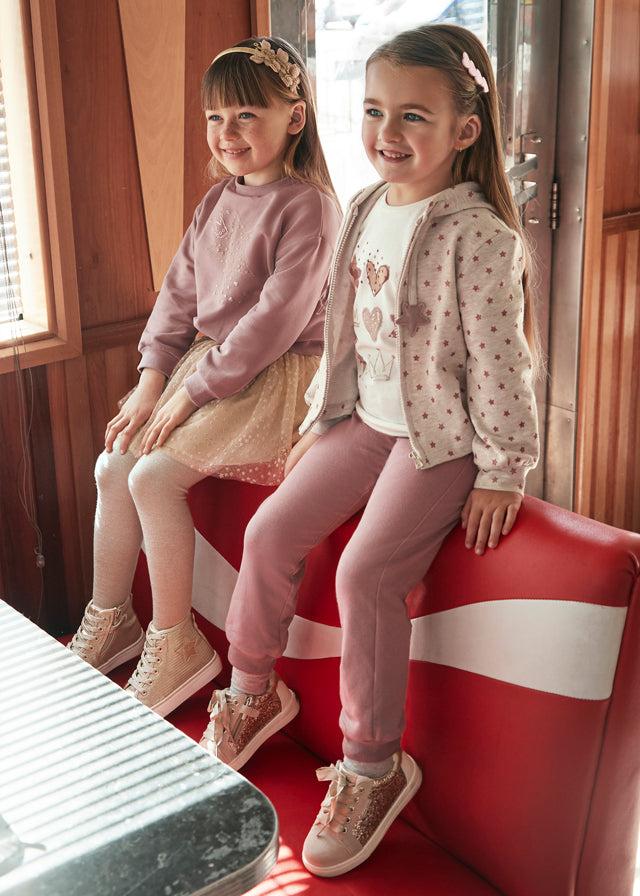 tiamia Chándal 3 piezas estrellas niña