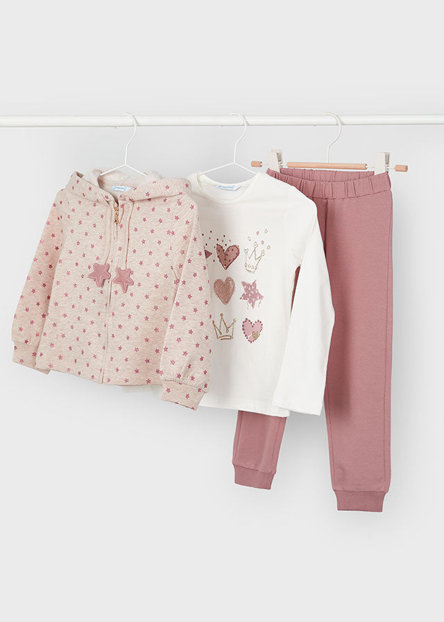 tiamia Chándal 3 piezas estrellas niña Última moda