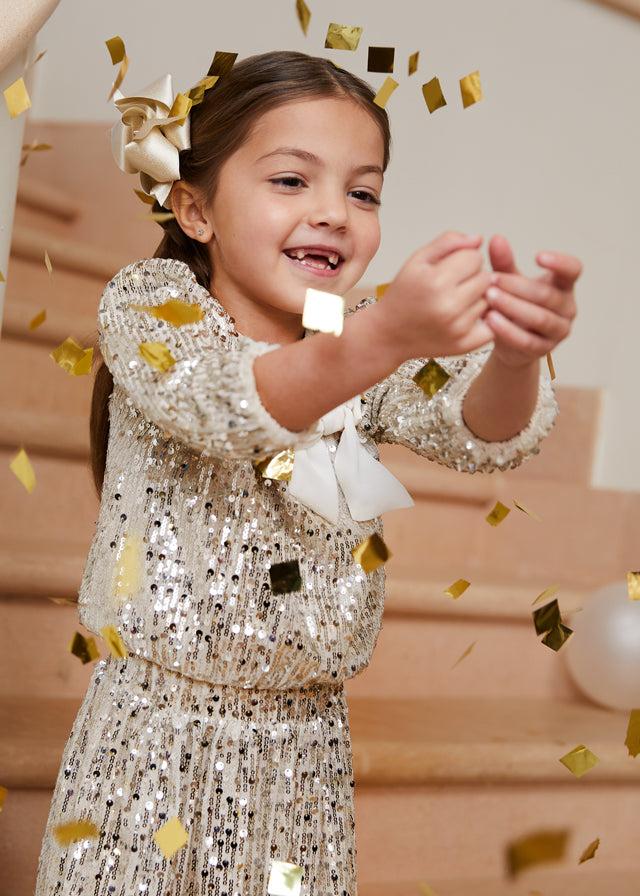 tiamia Conjunto falda lentejuelas niña Grandes ahorros