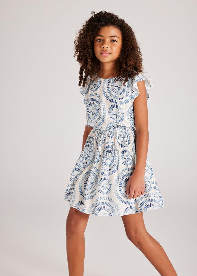 tiamia Vestido viscosa estampado chica Gran oferta