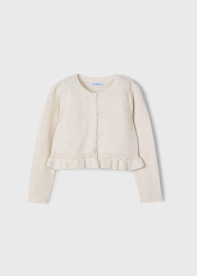 tiamia Rebeca tricot detalles trenzados niña Tienda
