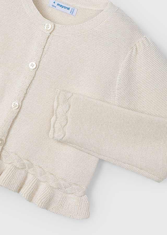 tiamia Rebeca tricot detalles trenzados niña Tienda