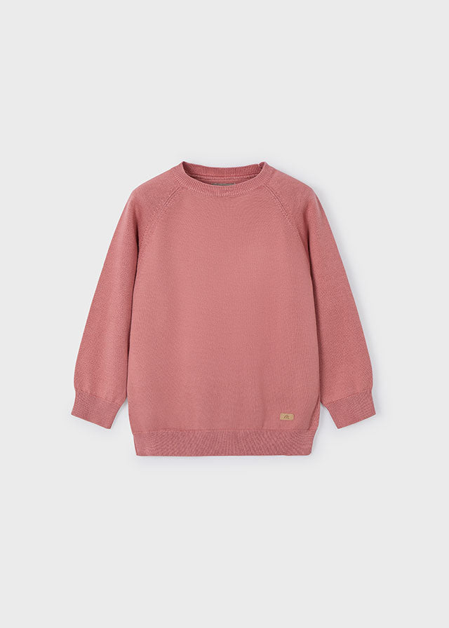 tiamia Jersey cuello redondo básico niño