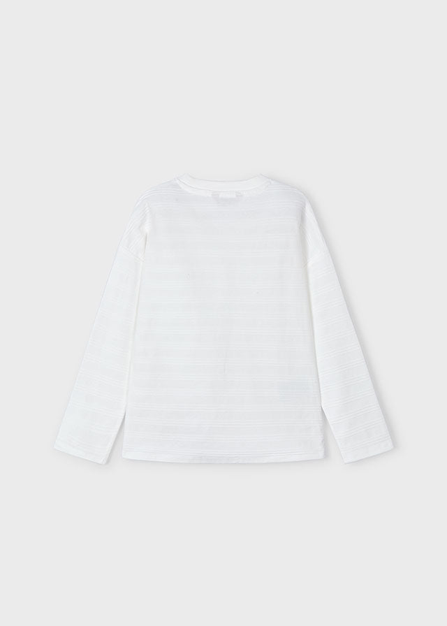 tiamia Camiseta manga larga bolsillo niño Outlet